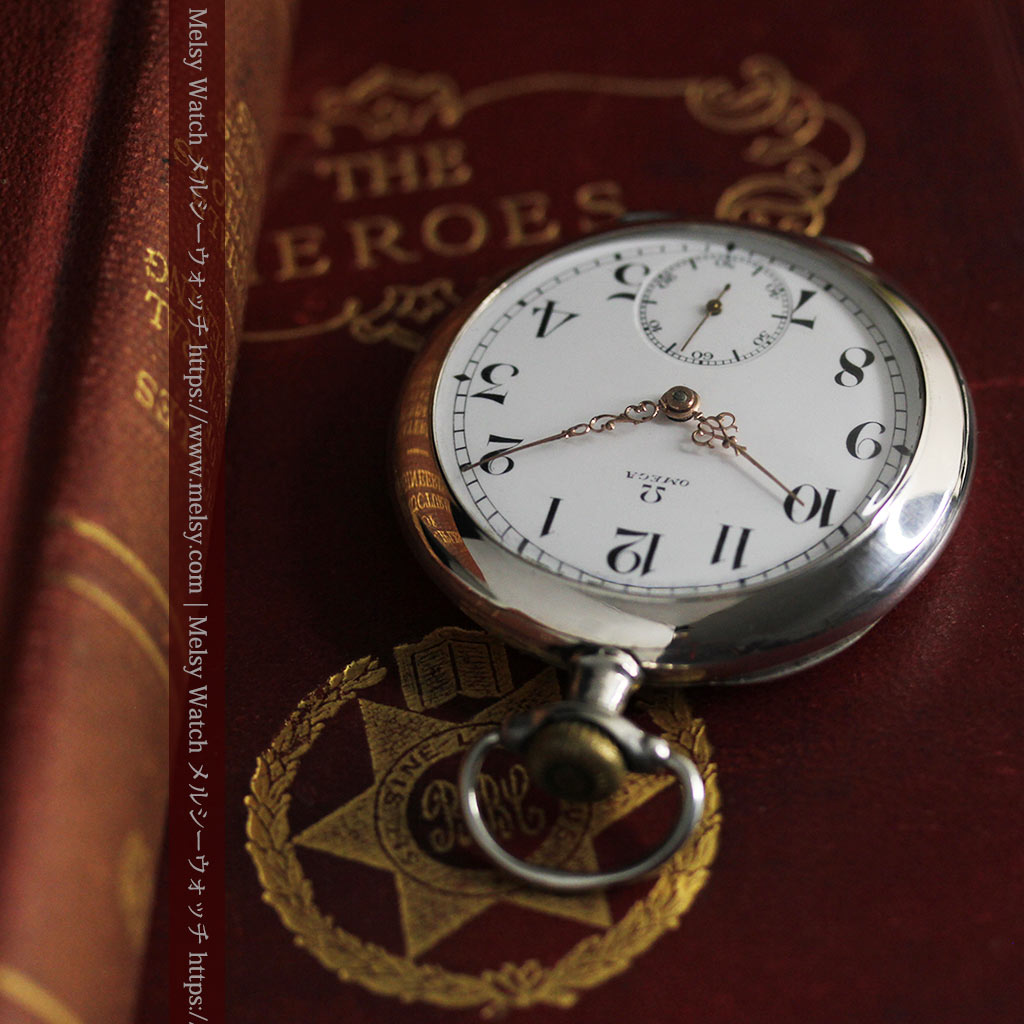 商品概要超激安❗️早い者勝ち‼️明治時代後期OMEGA懐中時計