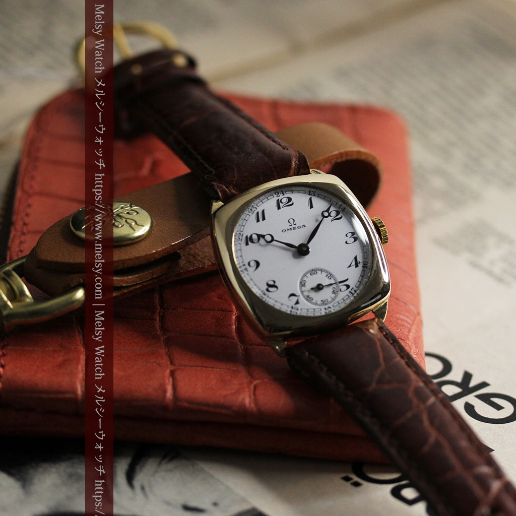 時代と風格薫る オメガのアンティーク金無垢腕時計 【1937年製】