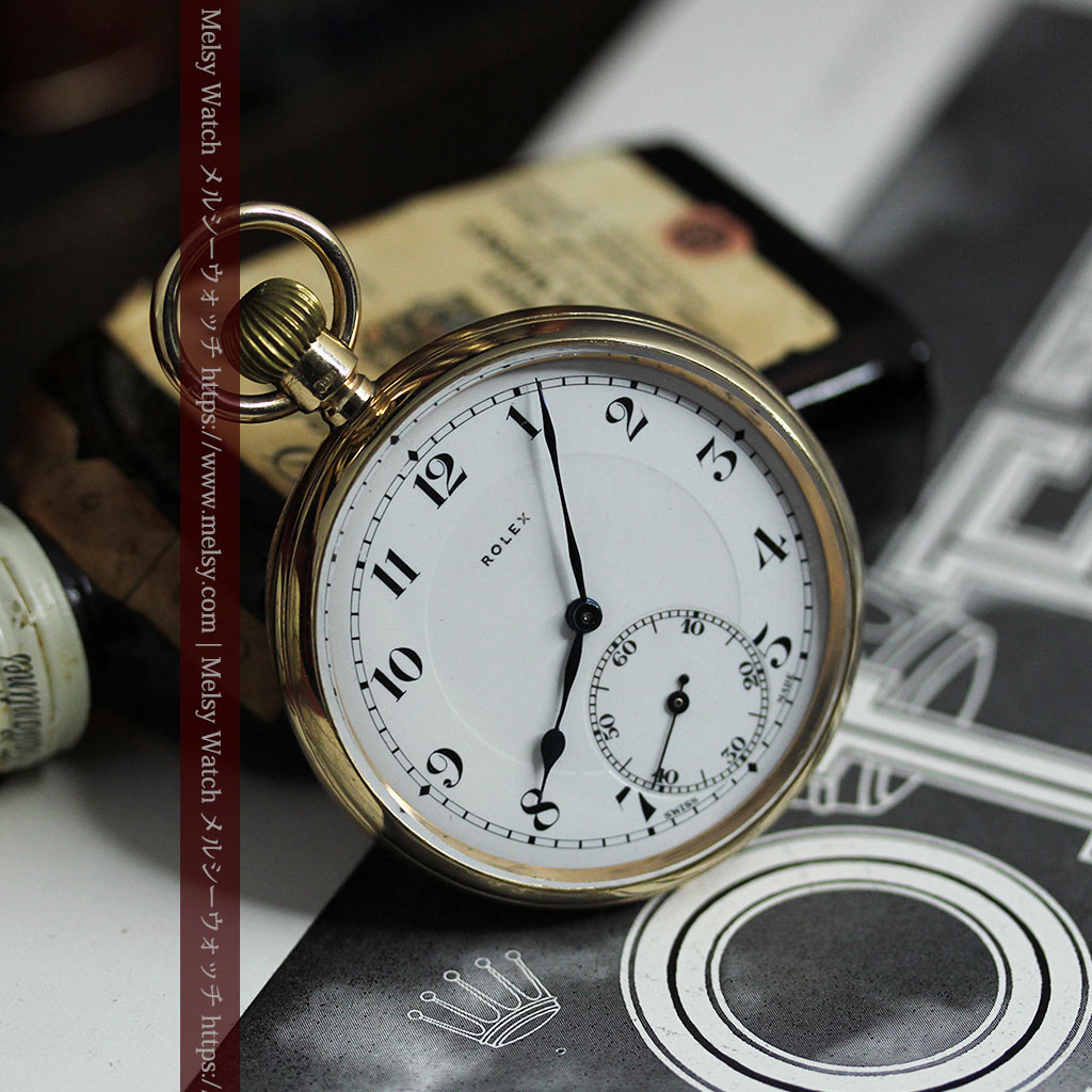 ROLEX 懐中時計　PLATINETEE レア　アンティーク　ロレックス約1920年頃製造されたもので