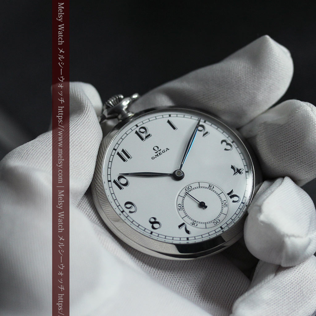 懐かしい」響きが似合う昭和初期のオメガのアンティーク懐中時計