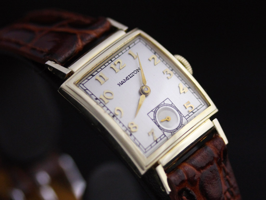 ハミルトン 70sアンティーク腕時計INCABLOC Antimagnetic - 腕時計 ...