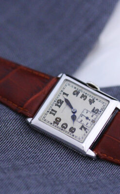 ロンジン　懐中時計   アンティーク 腕時計 1950年代 手巻き スクエア手巻き時計