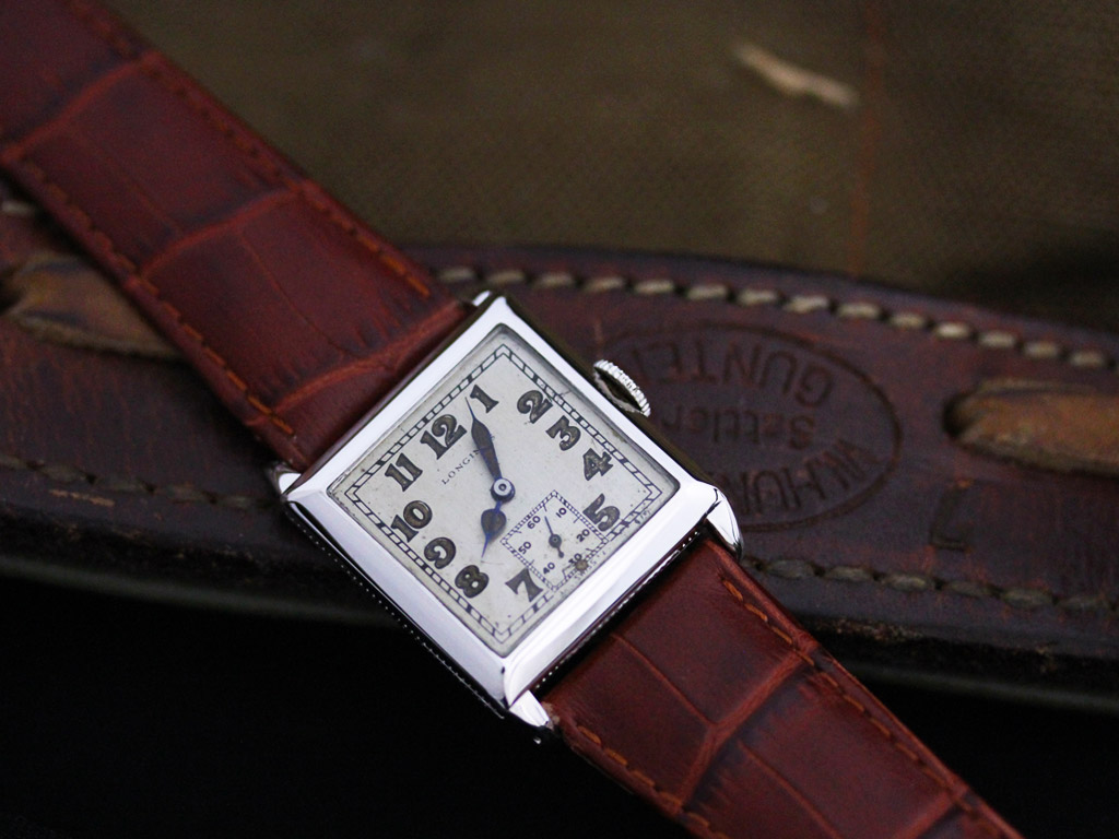 ロンジン　懐中時計   アンティーク 腕時計 1950年代 手巻き スクエア手巻き時計