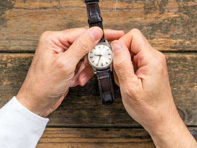 アンティーク手巻き時計レディース - 腕時計(アナログ)